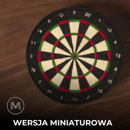 Kompaktowa mini-tarcza do rzutek