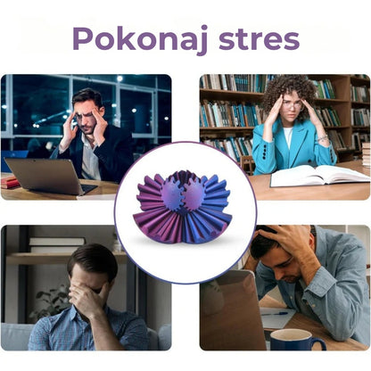Obrotowa kulka z zębatką [Fidget]