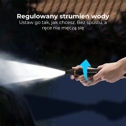 Nasadka do myjki wysokociśnieniowej z wężem ogrodowym