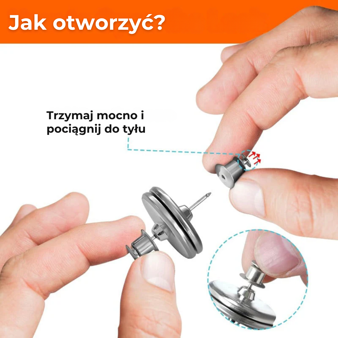 Mocne magnesy do zasłon (12 szt.)