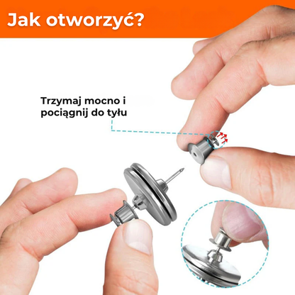 Mocne magnesy do zasłon (12 szt.)