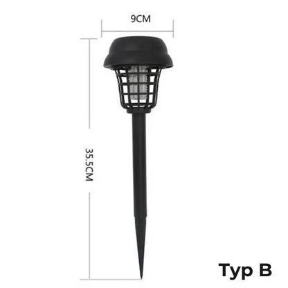 Solarna lampa ogrodowa LED odstraszająca komary