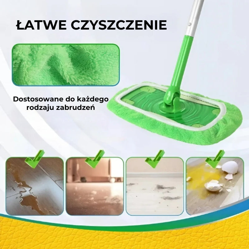 Ściereczki wielokrotnego użytku do mopów | Swiffer GreenSweep