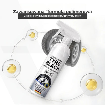 Spray do czernienia opon