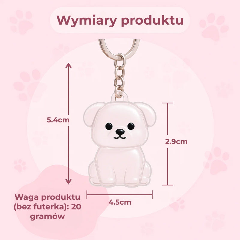 Snuzzle Brelok do kluczy z sierścią zwierzęcą
