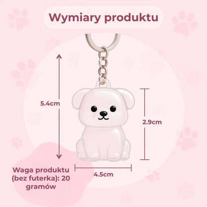 Snuzzle Brelok do kluczy z sierścią zwierzęcą