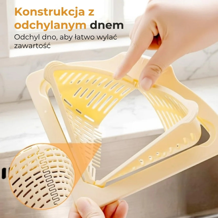 🧲 Magnetyczne sitko narożne do zlewu