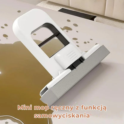Składany mini mop do mycia podłóg