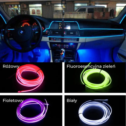Samochodowa taśma LED RGB do oświetlenia ambientowego