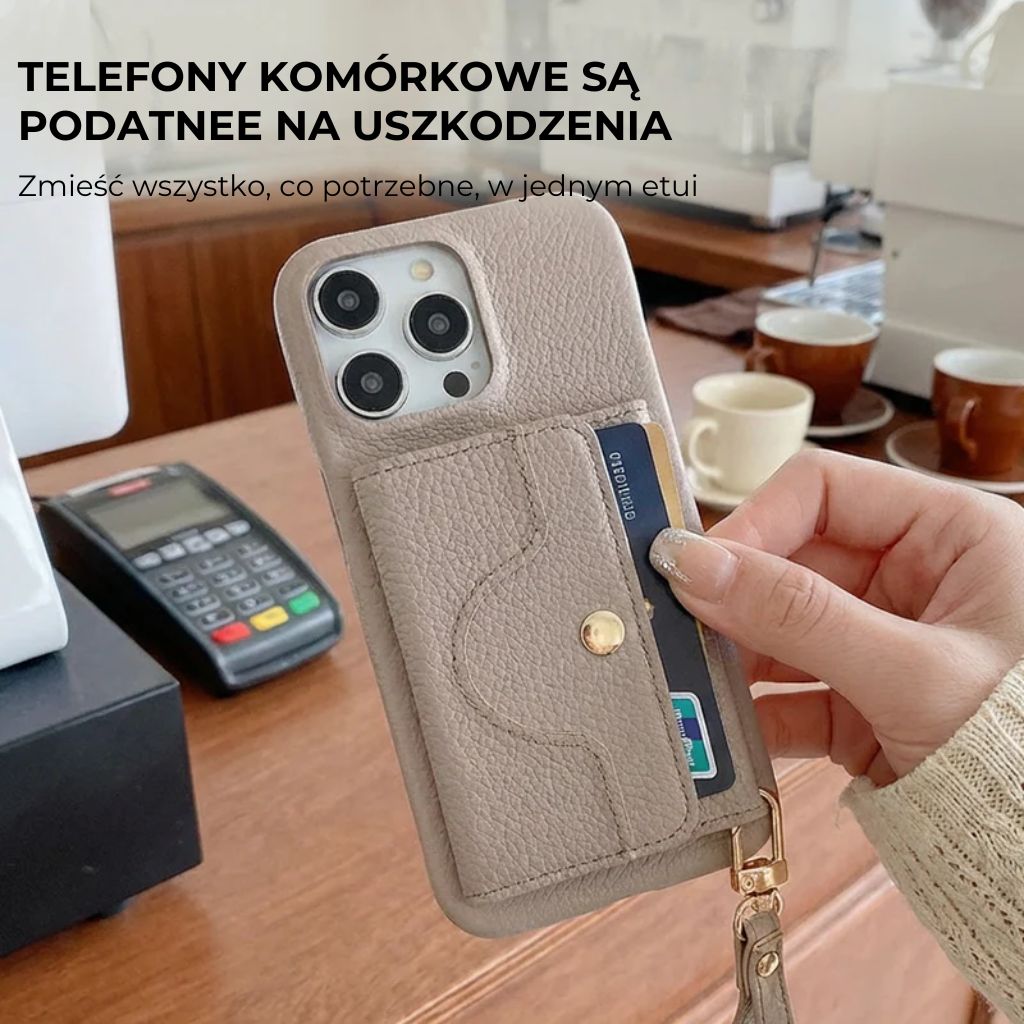 🔥📱 Damskie etui na iPhone z portfelem