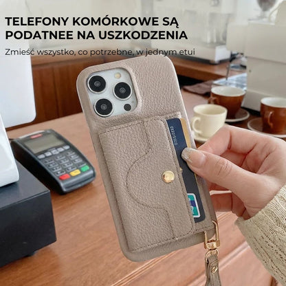 🔥📱 Damskie etui na iPhone z portfelem