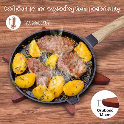 Drewniane podkładki odporne na wysoką temperaturę | RĘCZNIE WYKONANE