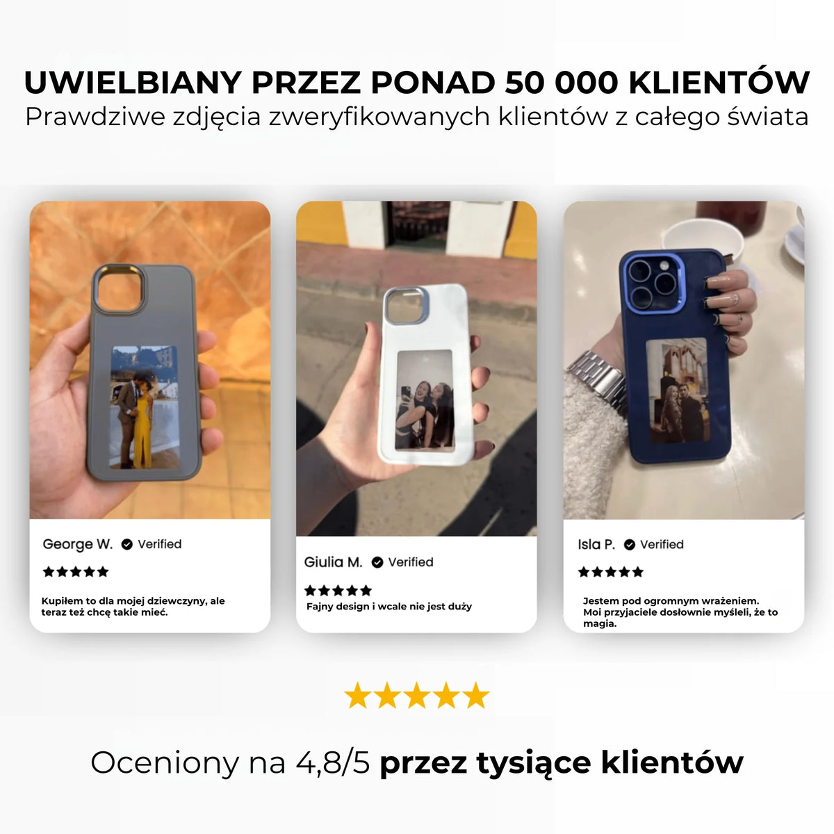 Etui Pixly na iPhone'a – obraz na żywo