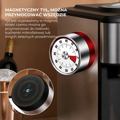Mechaniczny minutnik kuchenny