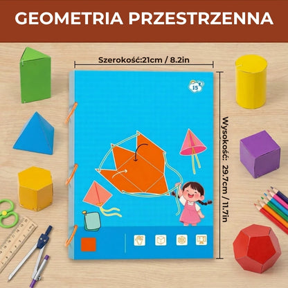 Podręcznik do geometrii przestrzennej 3D dla dzieci