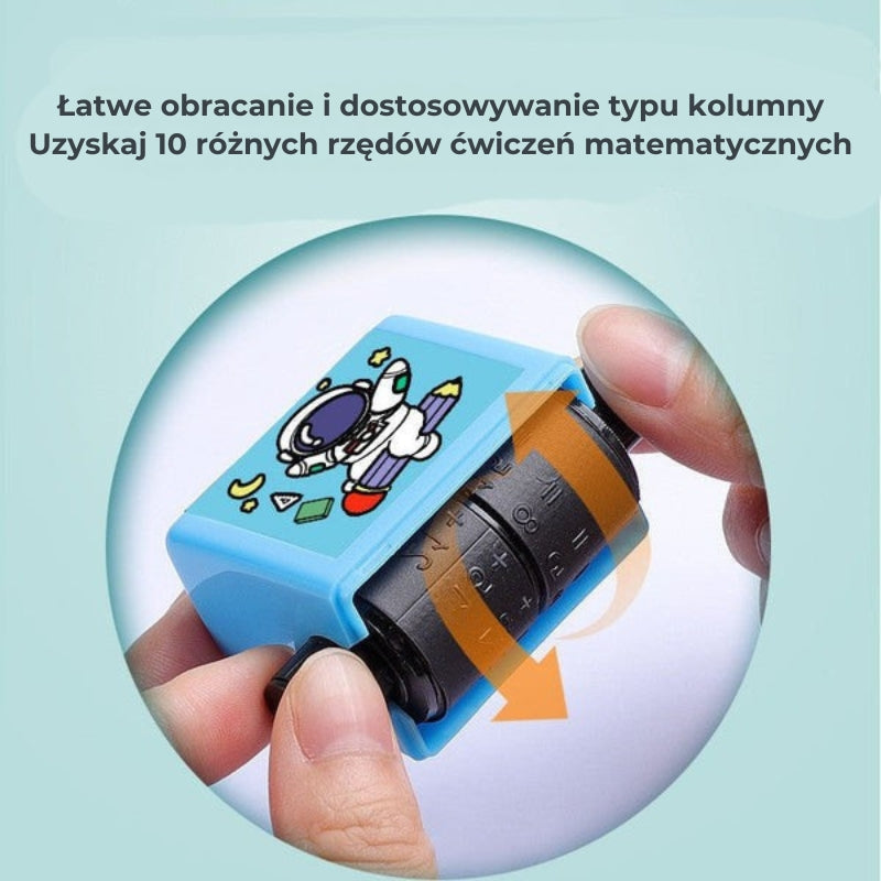 Rolka do ćwiczeń matematycznych - dodawanie, odejmowanie, mnożenie, dzielenie