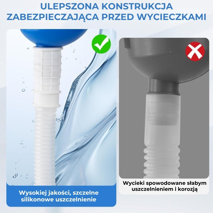 Przenośny pojemnik na mocz z wężem