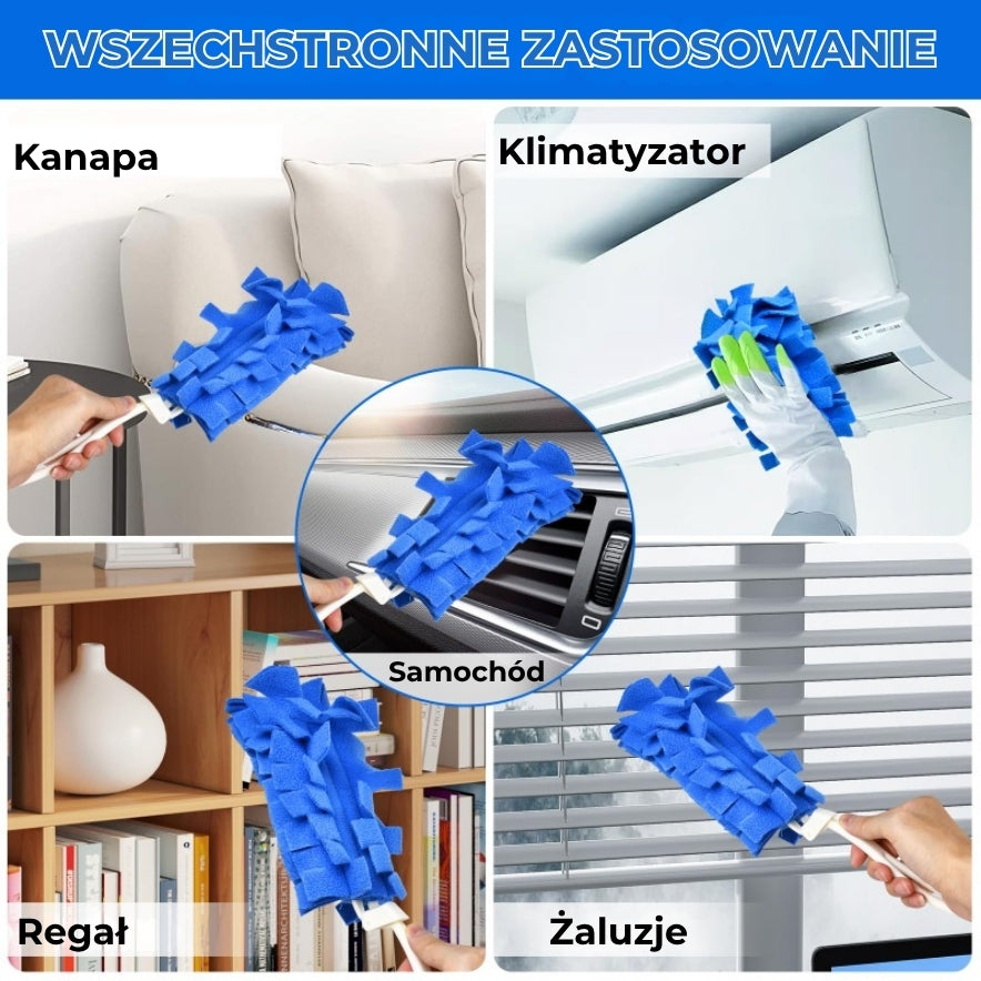 Zestaw wielokrotnego użytku ze ściereczką z polaru