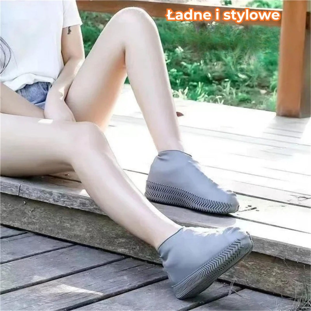 Wodoodporne silikonowe nakładki ochronne na buty
