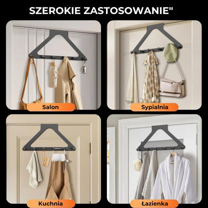 🏠 Organizer na drzwi ze stali węglowej
