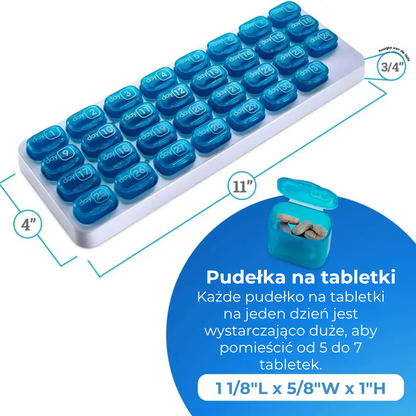 31-dniowy organizer na tabletki