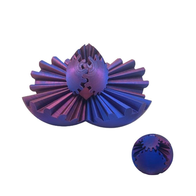 Obrotowa kulka z zębatką [Fidget]