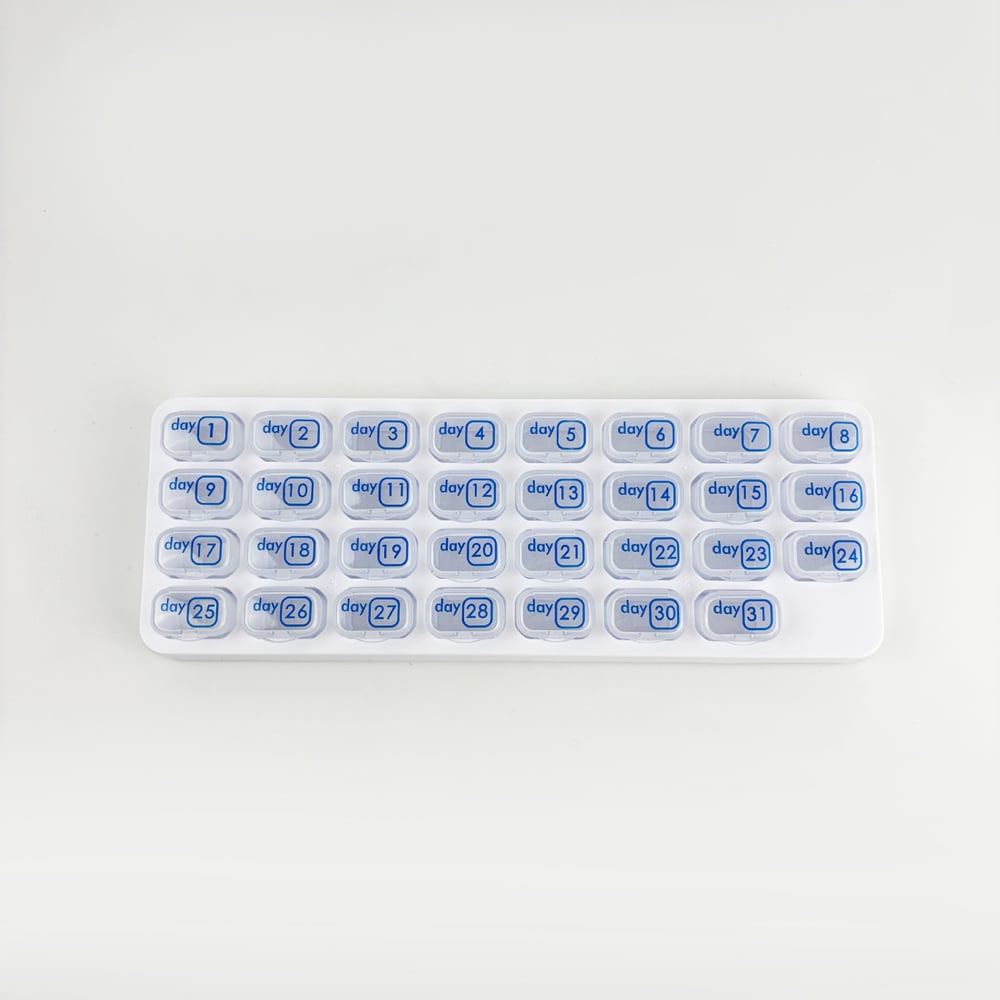 31-dniowy organizer na tabletki