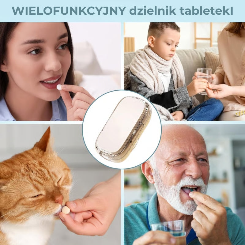 Przenośny nóż do tabletek (wielofunkcyjny)