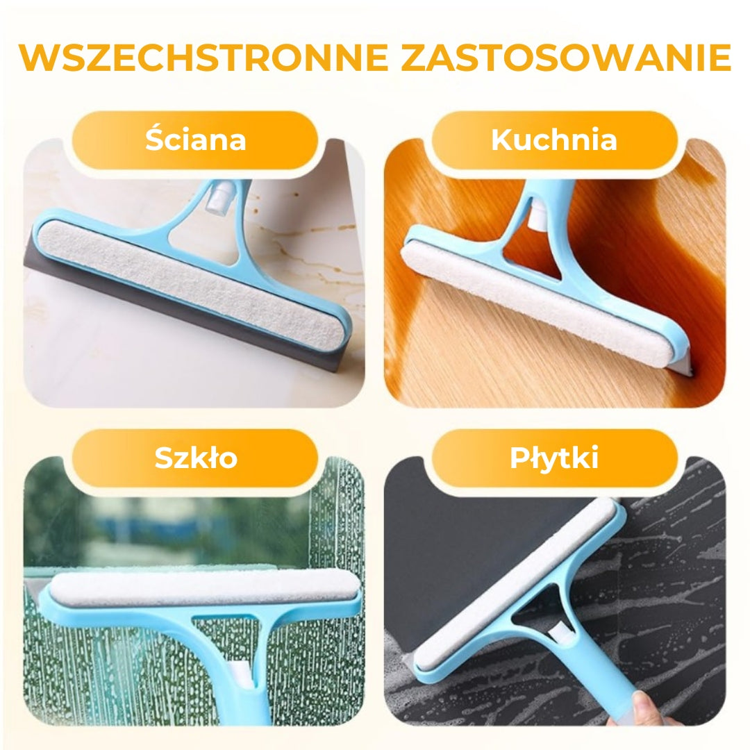 Myjka do szyb 3 w 1 z wbudowanym spryskiwaczem