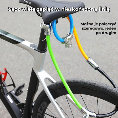 Łączona linka zabezpieczająca przed kradzieżą