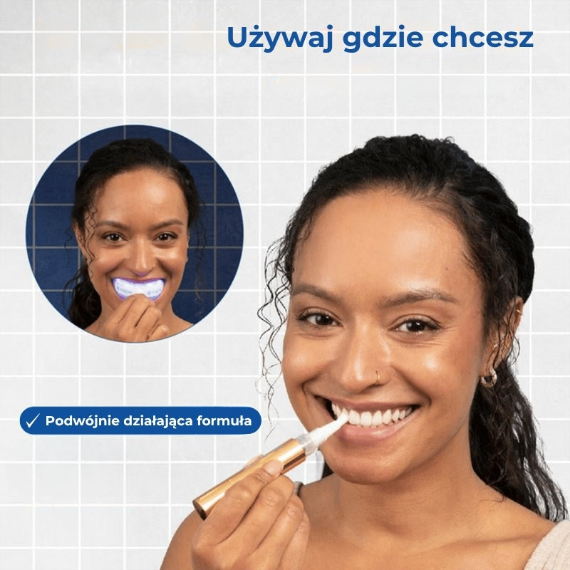 Serum Do Wybielania Zębów w Pisaku - Usuwa Plamy i Wybiela