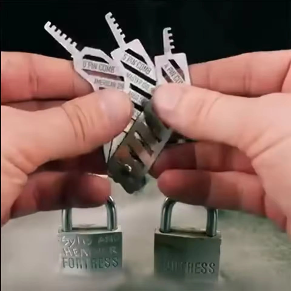 Mini zestaw grzebieni do zamków