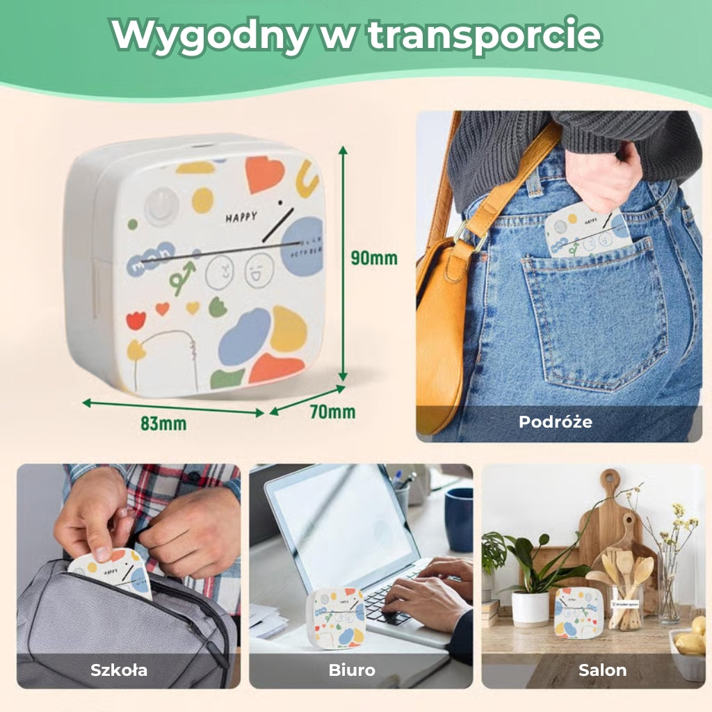 XenGro Mini | Przenośna drukarka naklejek