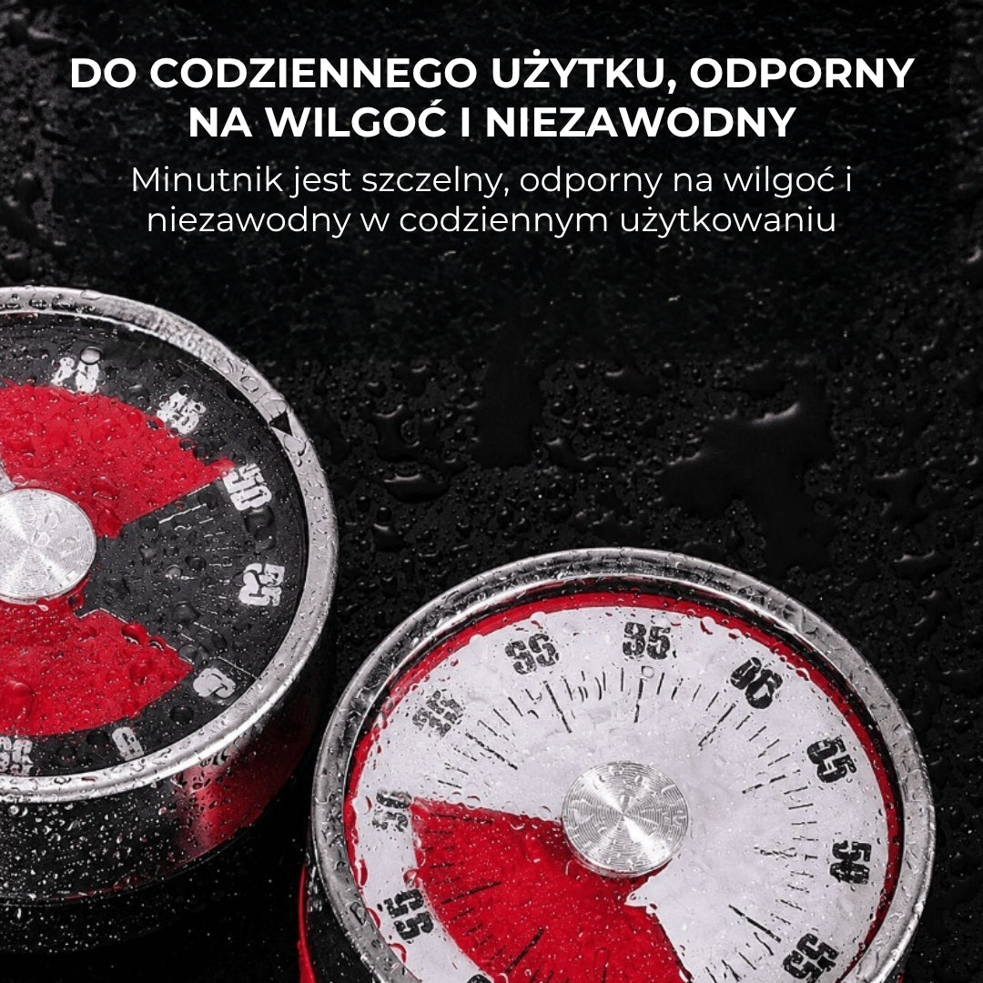 Mechaniczny minutnik kuchenny