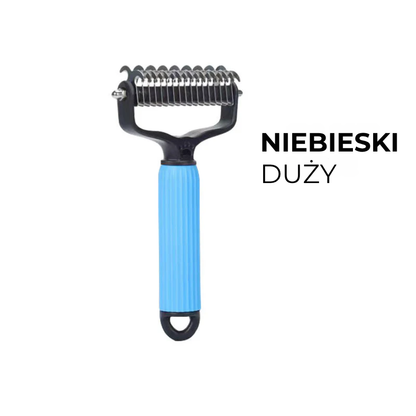 Dwustronna szczotka do pielęgnacji sierści dla zwierząt