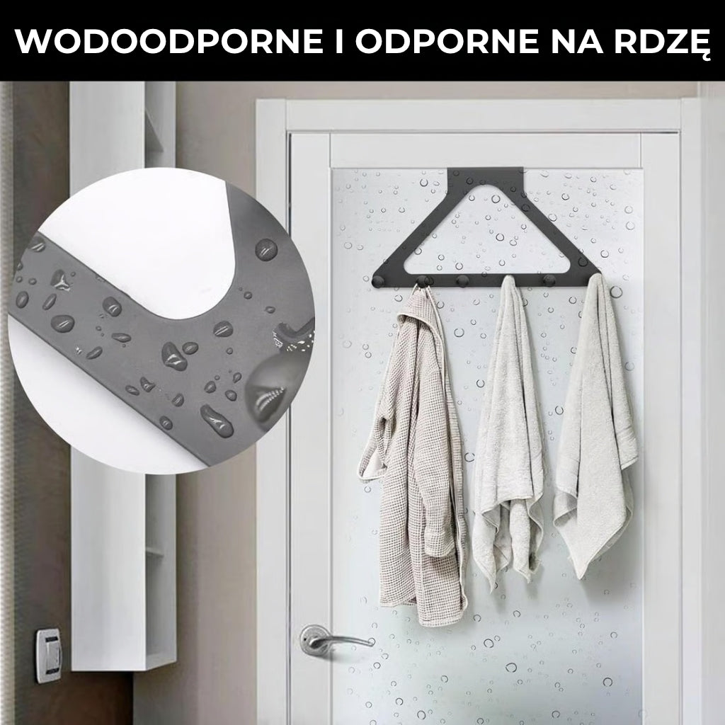 🏠 Organizer na drzwi ze stali węglowej