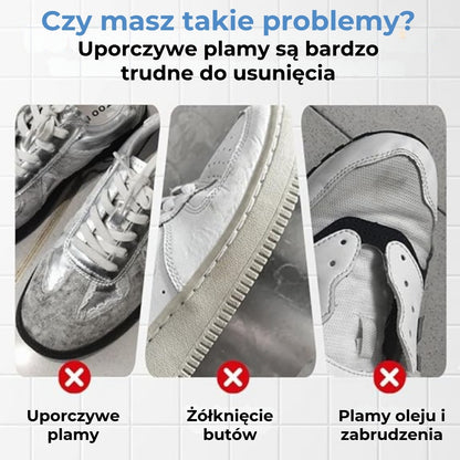 Pasta do renowacji białych butów