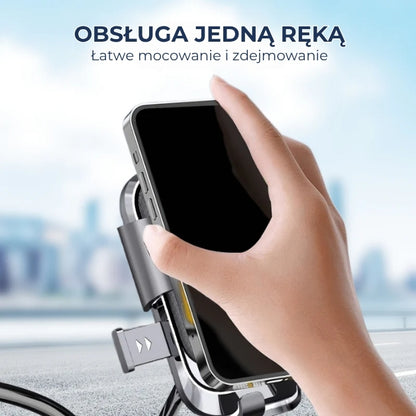 Odporny na wibracje uchwyt na telefon do roweru