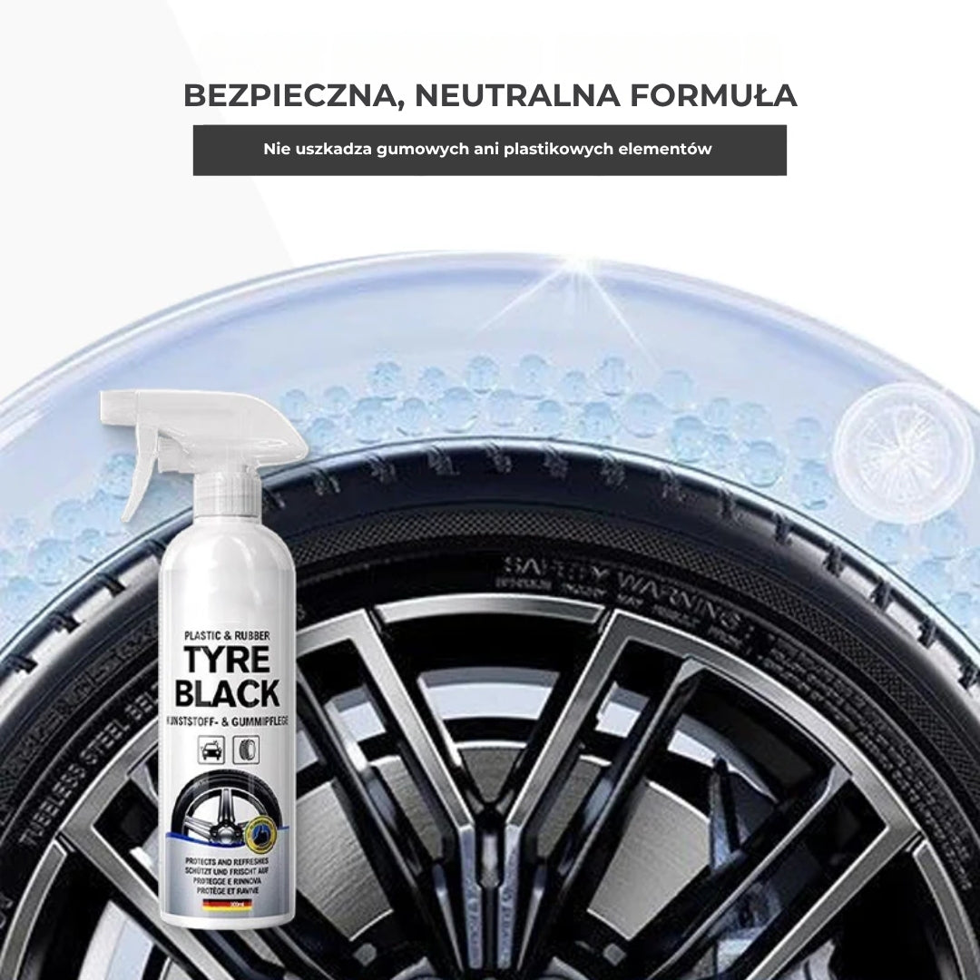 Spray do czernienia opon