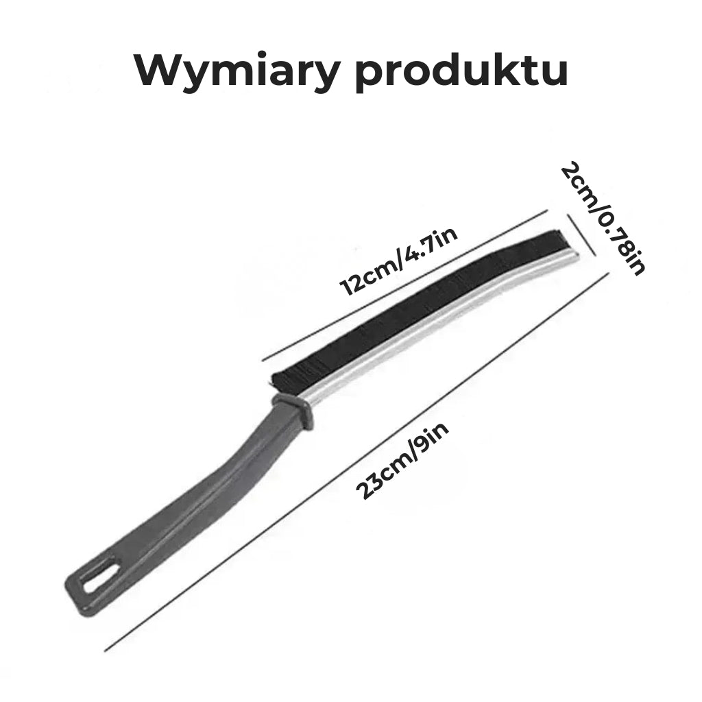 Wąska szczotka do szczelin i fug