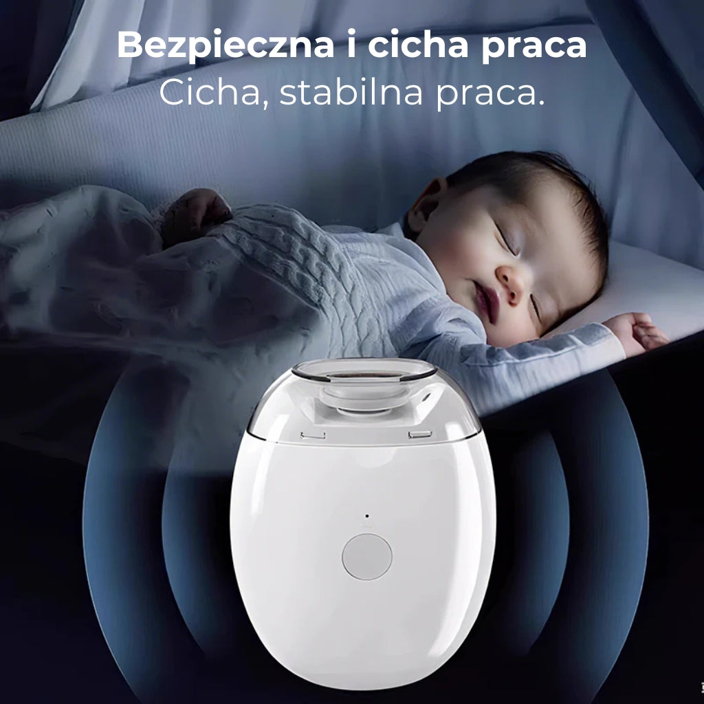 Automatyczny pilnik do paznokci z podświetleniem LED