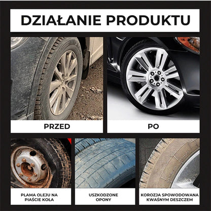 Krem do pielęgnacji opon samochodowych