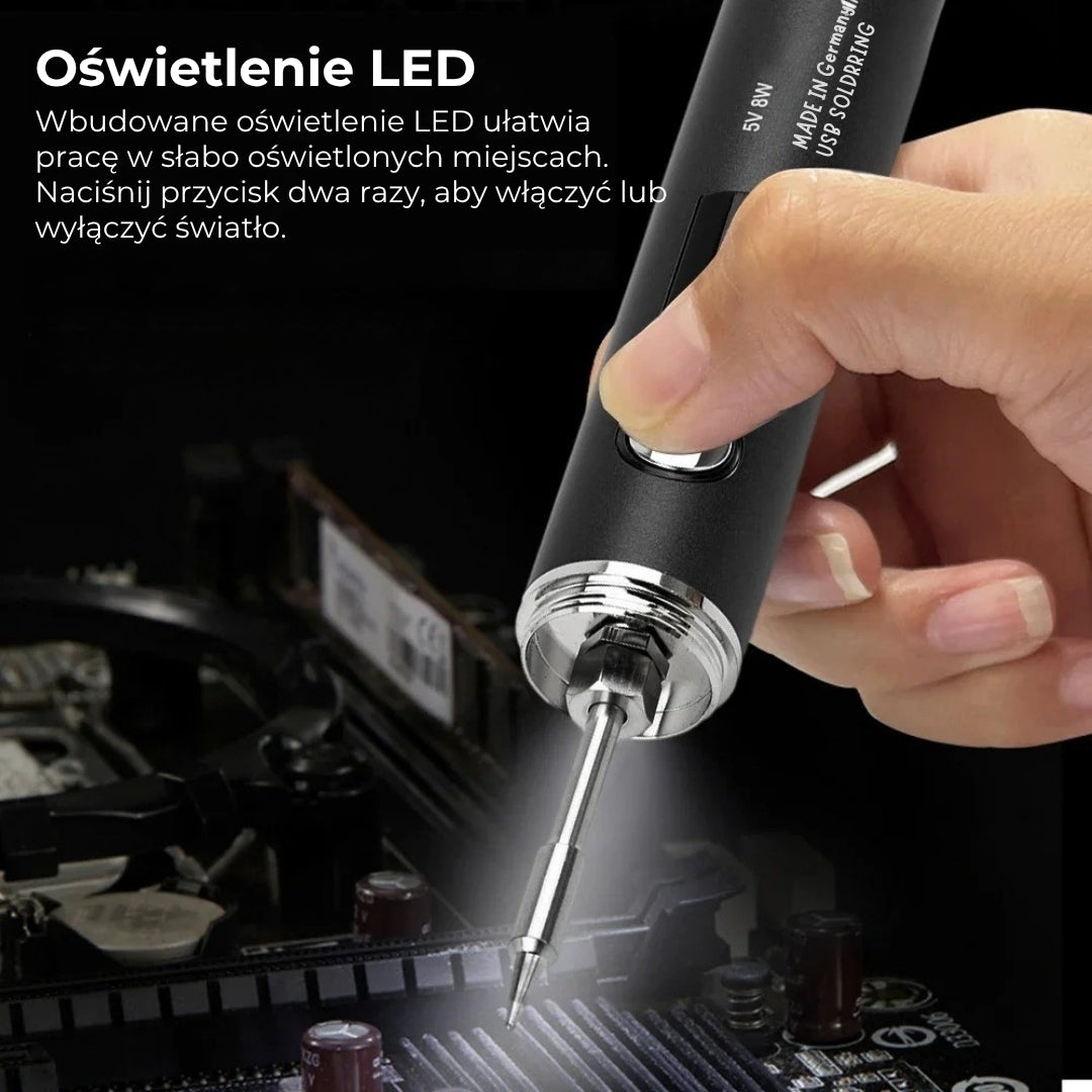 Lutownica USB-C z regulacją temperatury