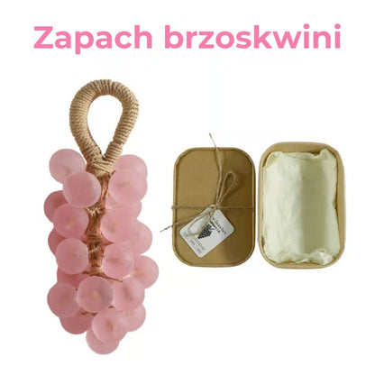 Ręcznie robione mydło winogronowe