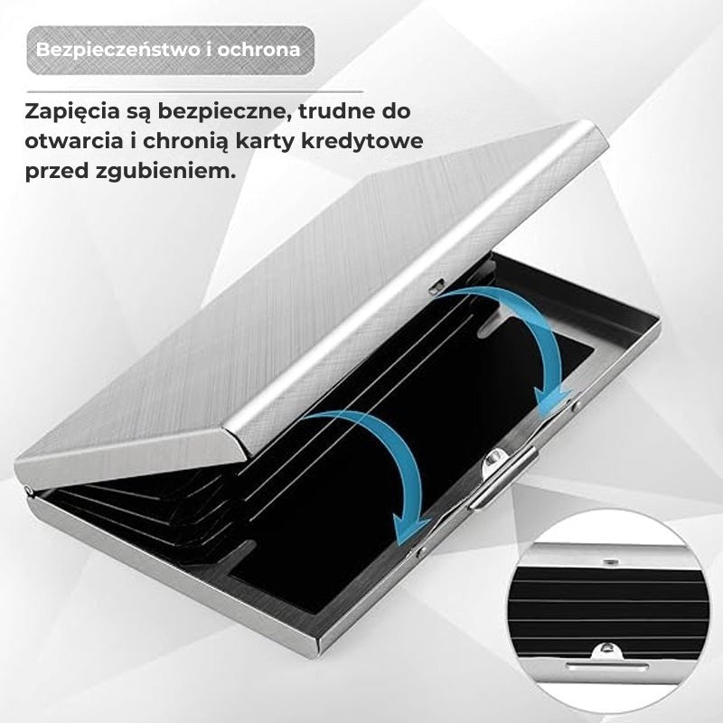 Etui na kartę kredytową RFID