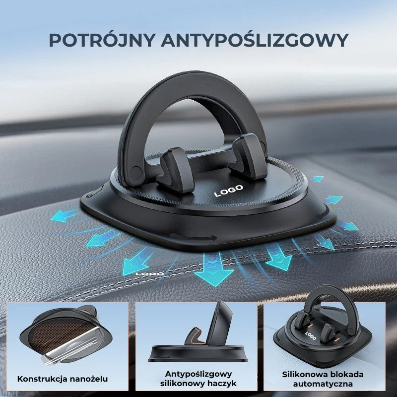 Uchwyt na Telefon z Nawigacją na Desce Rozdzielczej