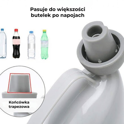 Przenośny lejek na mocz do samochodu (Unisex)