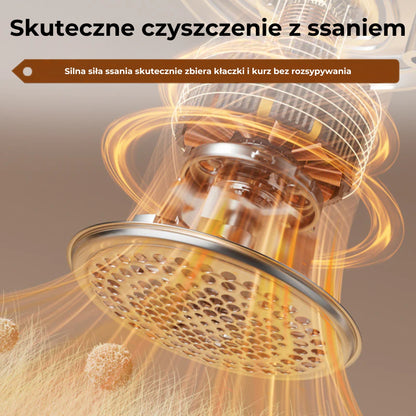 Przenośna golarka do tkanin USB-C
