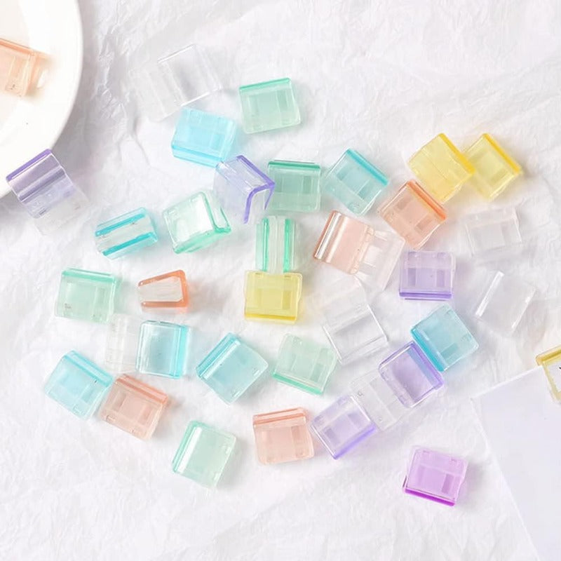 Spinacze biurowe z plastikową powłoką ślizgową