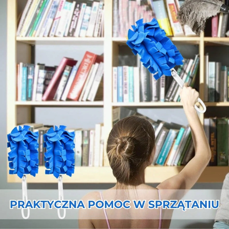 Zestaw wielokrotnego użytku ze ściereczką z polaru